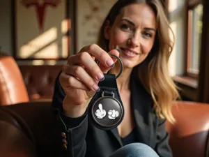 Leather Keychain Durable Design Premium Style